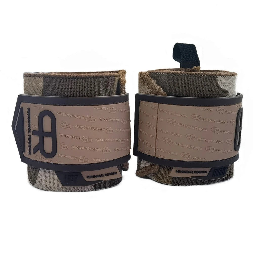 1 Pair Camouflage Wrist Straps for Weight Lifting Gym Fitness Wrist Wraps Powerl